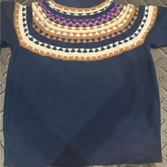 Theory Fair Isle Wool & Cashmere Sweater. Large NWT. - Picture 4 of 4